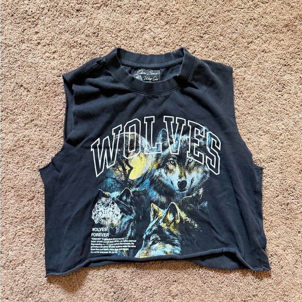 Darc Sport Wolves Club Tshirt and Cutoff Bundle - Picture 8 of 13